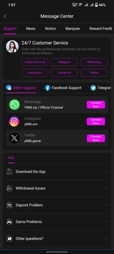 Y888 Game